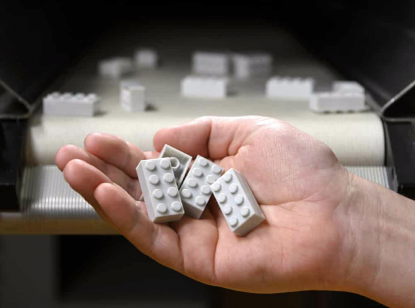Lego develops first bricks made from recycled plastic bottles